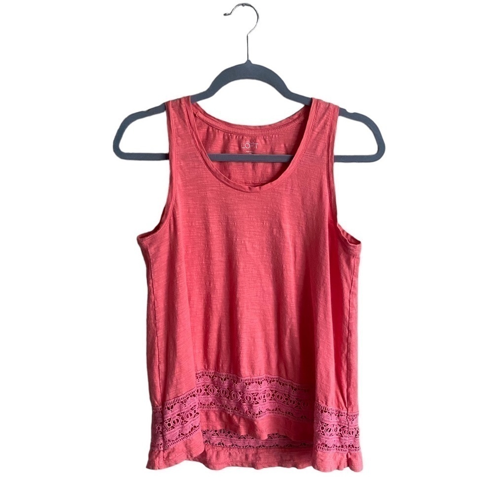 Ann Taylor Loft Cotton Tank Top Size XS